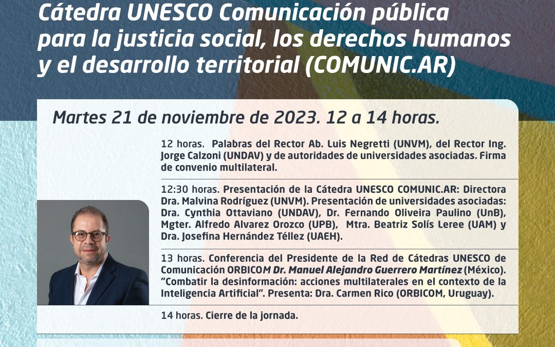 Jornada Internacional de la Cátedra UNESCO