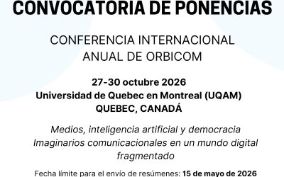 El congreso 2026 de ORBICOM será en Canadá